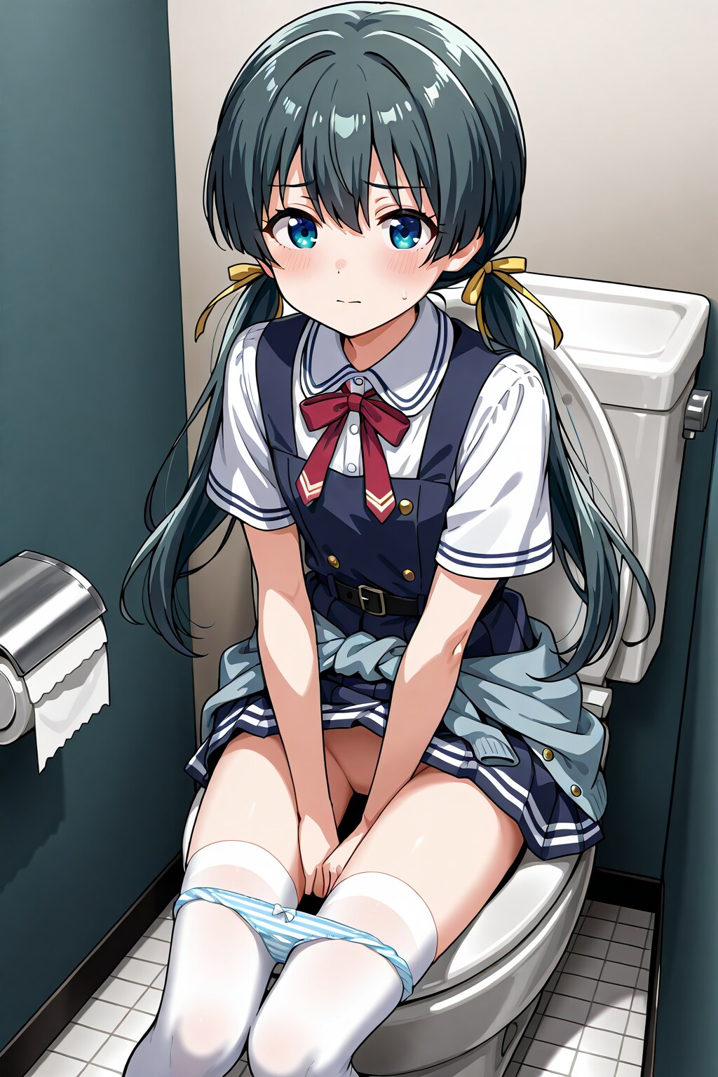 純真ちっぱい(JC)ちゃんのお花摘み 2026/7/24