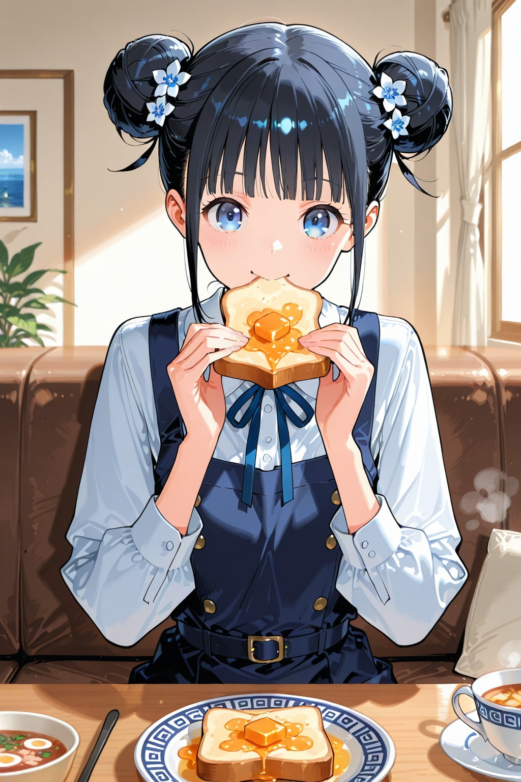 おだんごちゃん🍡✨と朝ごはん🍚✨　1/26