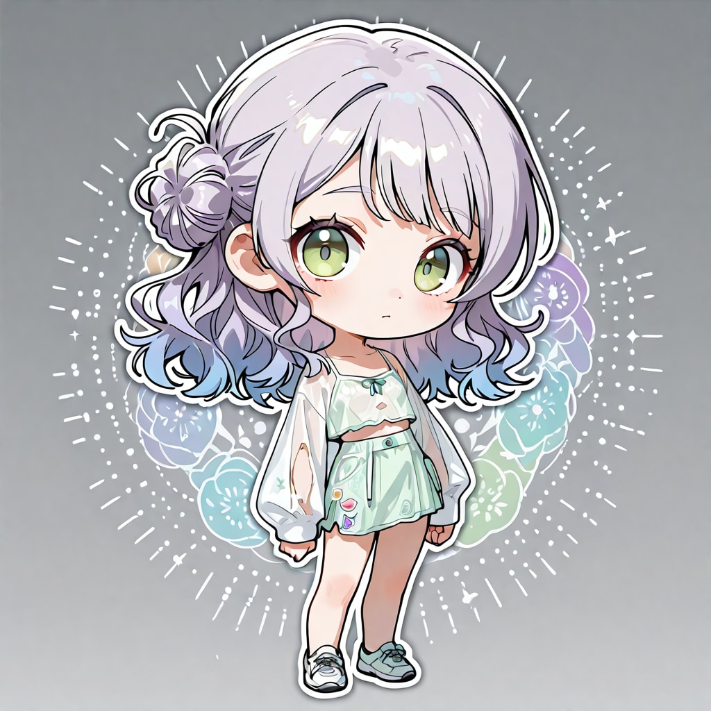 キャラシール『LILAC』