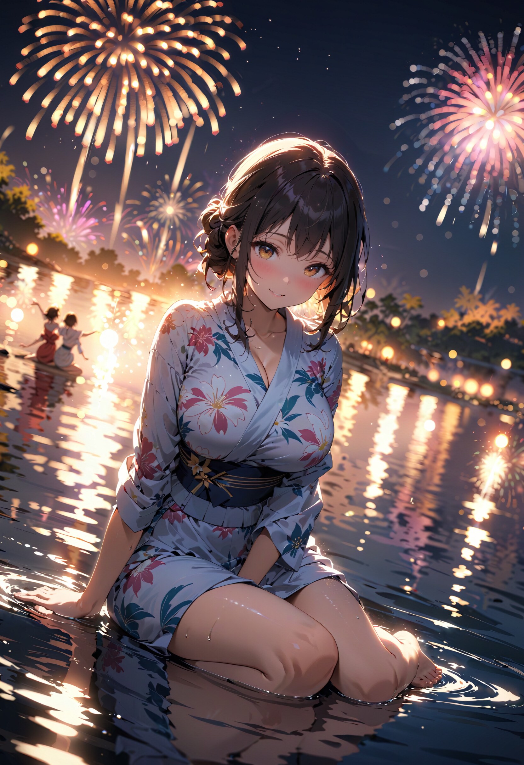 今日は花火の日 | の人気AIイラスト・グラビア