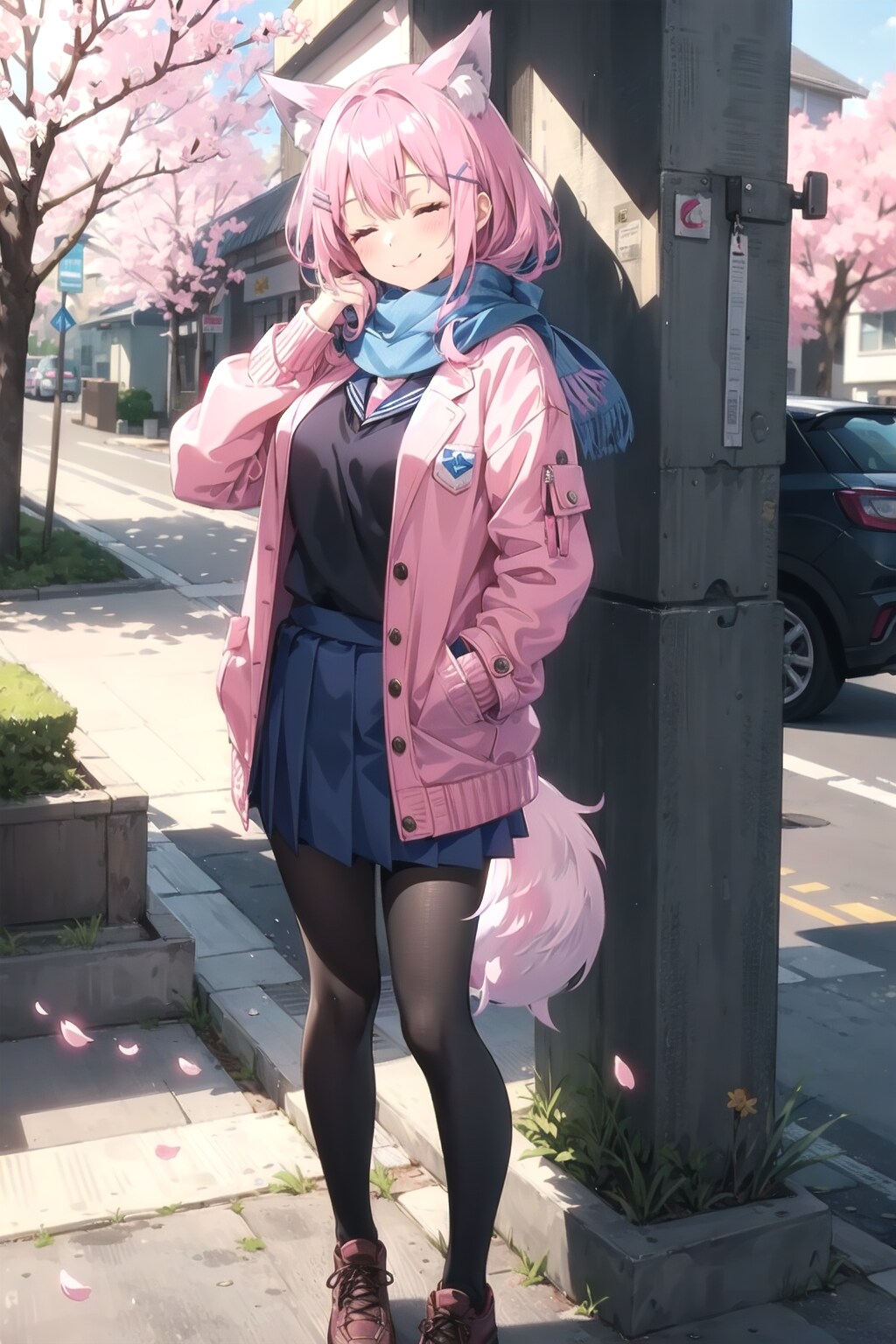 春のひなたぼっこ