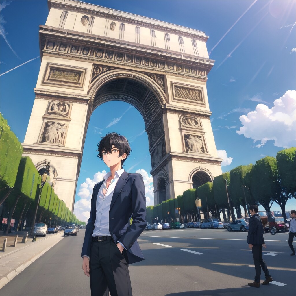 「ここがフランスかぁ」