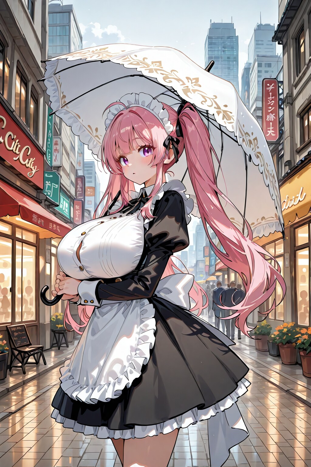 メイド　鼻フック#2