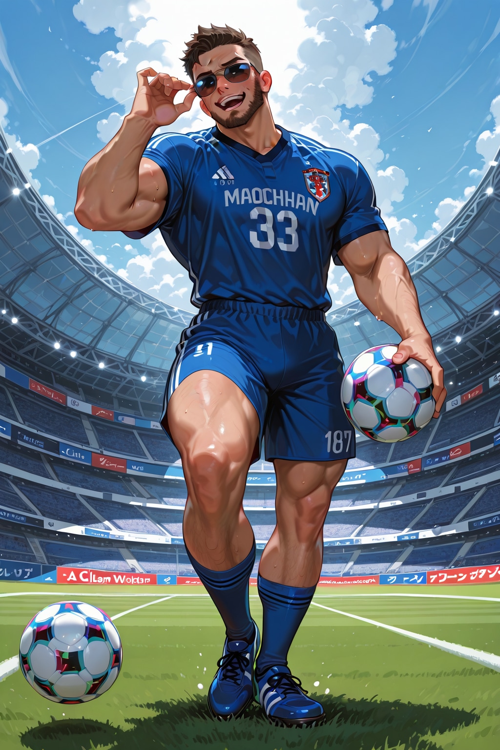 これだとサッカーって言うかハンドボールっぽいなw