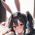 バニーガール 2枚目