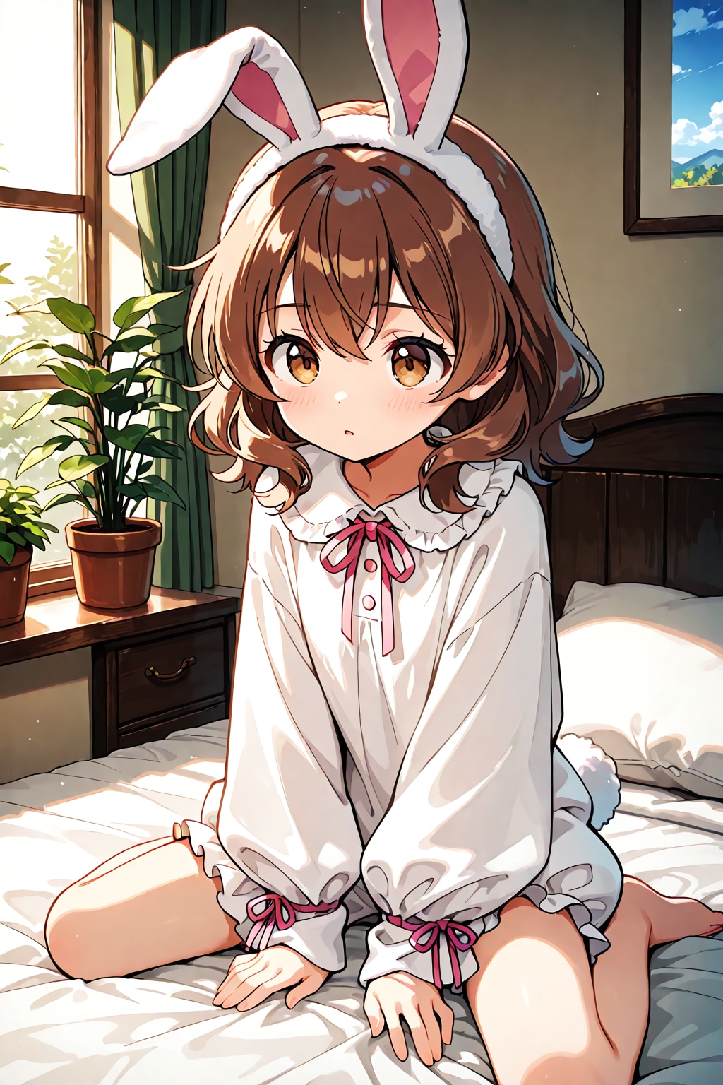うさぎの忍耐 | の人気AIイラスト・グラビア