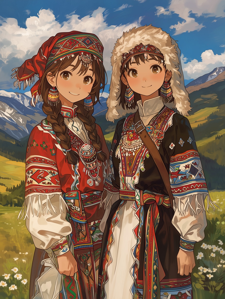草原少女207 | の人気AIイラスト・グラビア