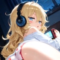 あぅ？　にぃにぃ……にぃにぃサンタ？　一緒にゲームでもする？　クリスマスプレゼント？ 2枚目