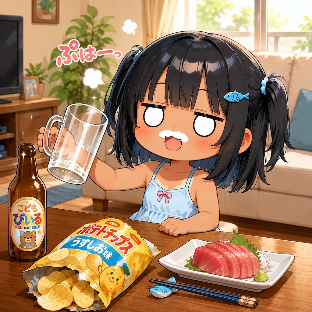 泡ヒゲこなつ