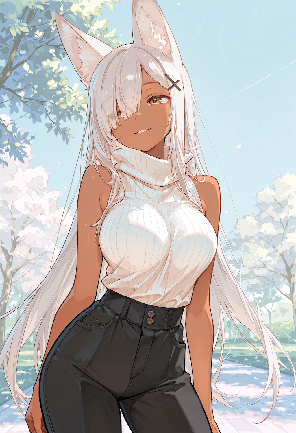 まりあと藍と…