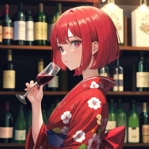 ワインは嗜み | の人気AIイラスト・グラビア