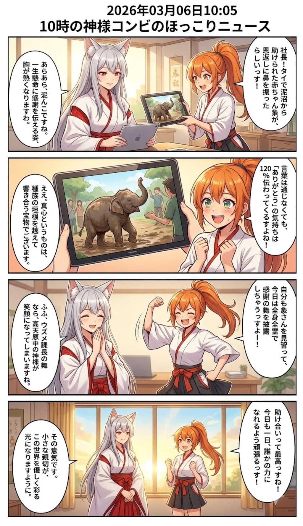 泥んこ坊やの恩返し