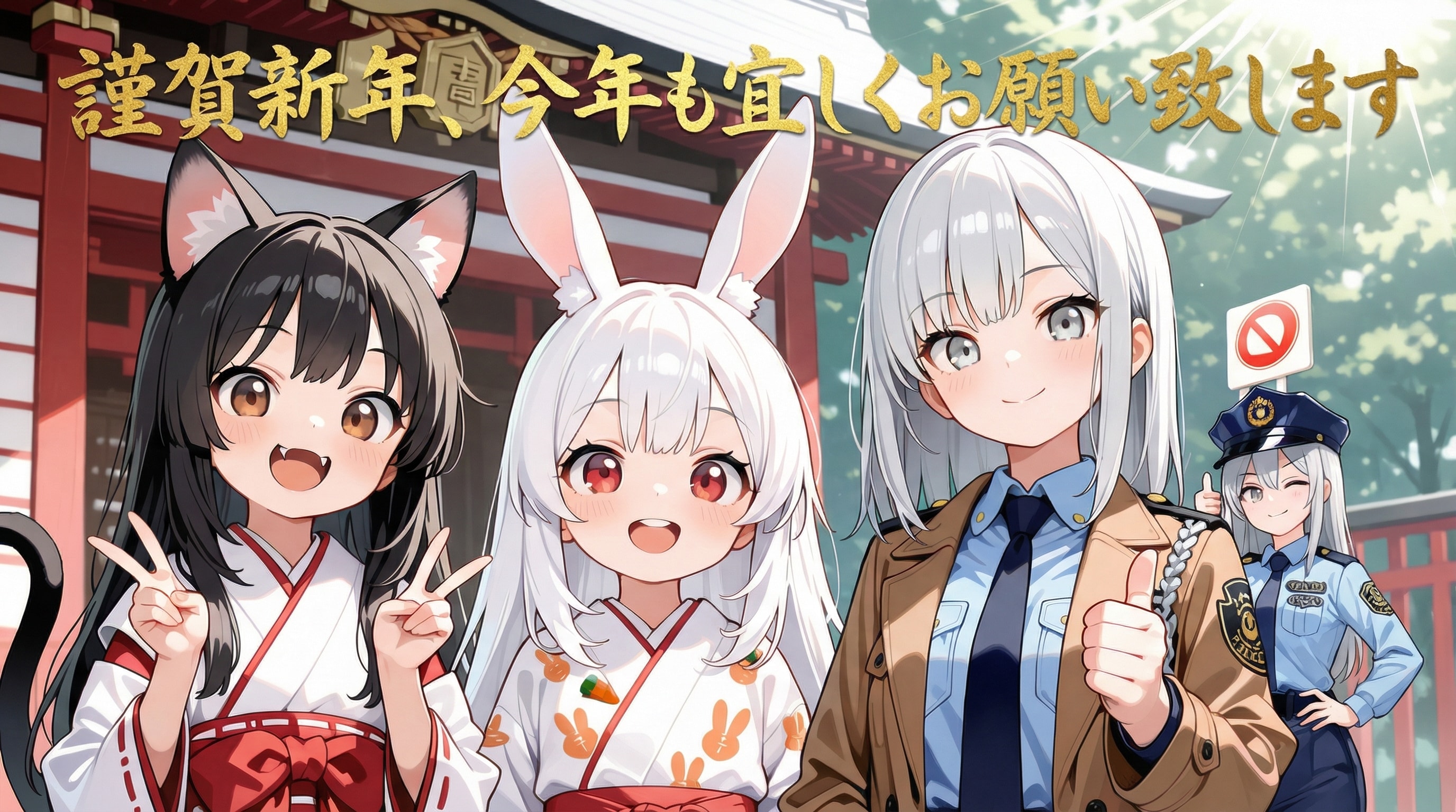 謹賀新年！！今年も宜しくお願い致します！！ | の人気AIイラスト・グラビア