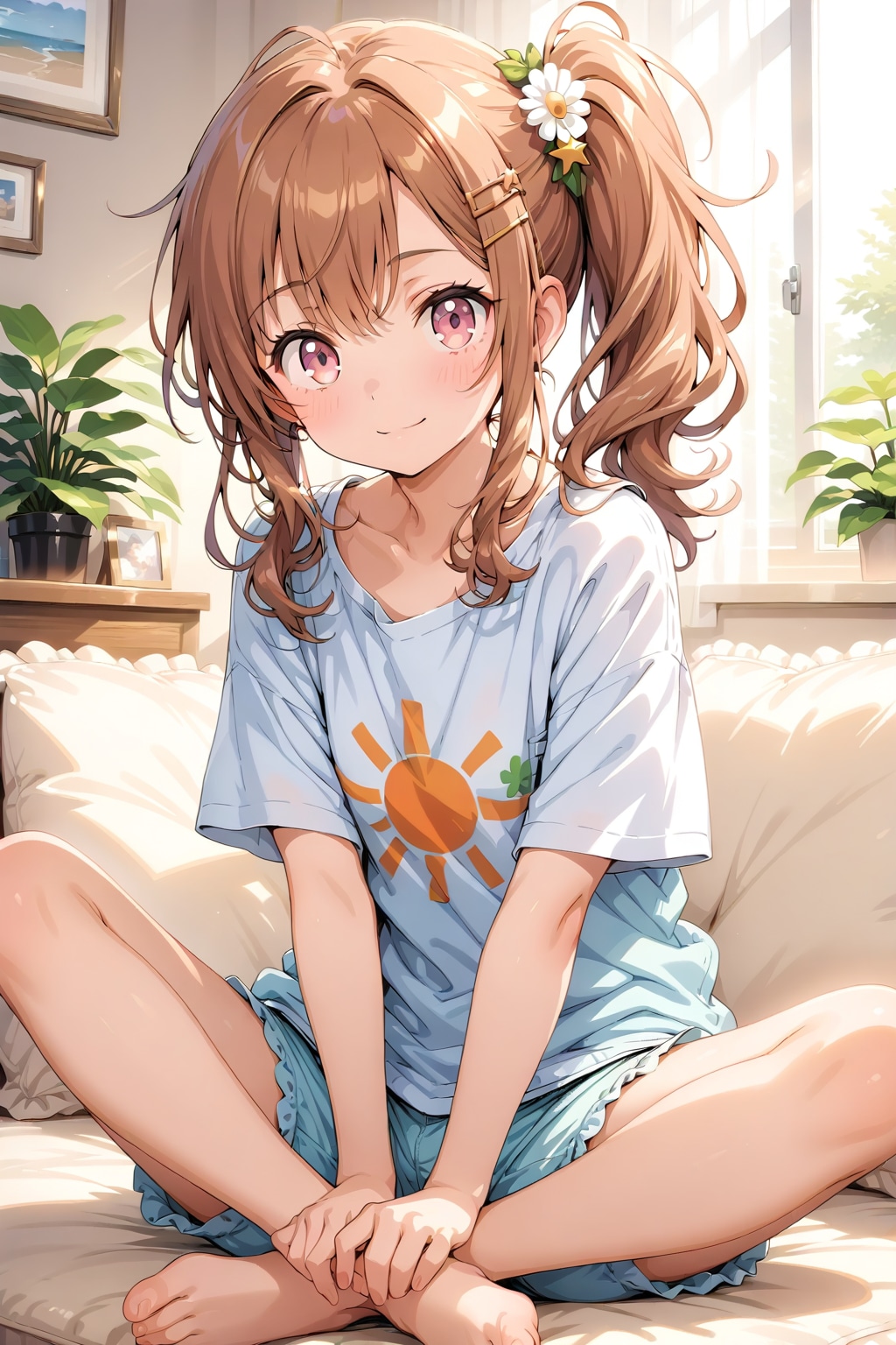 部屋着 | の人気AIイラスト・グラビア