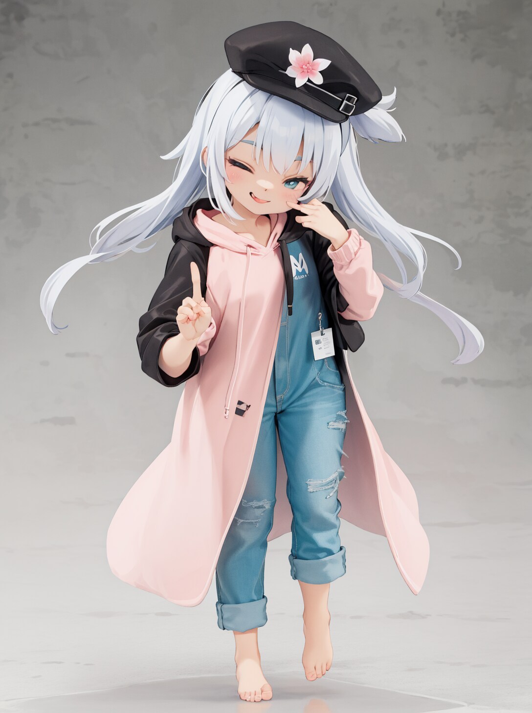 いつものっていうことでね　オシャレ女の子 | の人気AIイラスト・グラビア