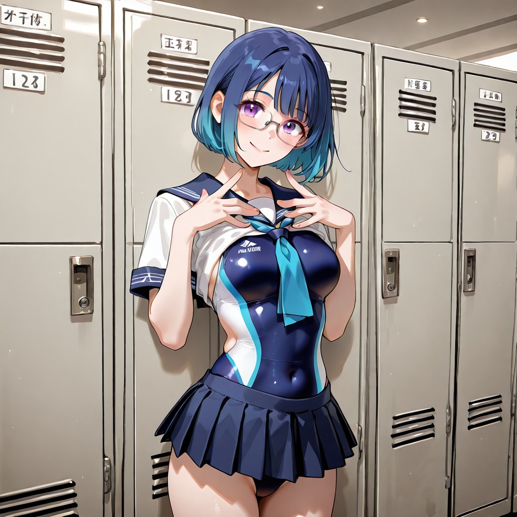 今日は前もって着てきちゃったんだよねぇ♪キミ、こういうのも好きでしょ(笑)？