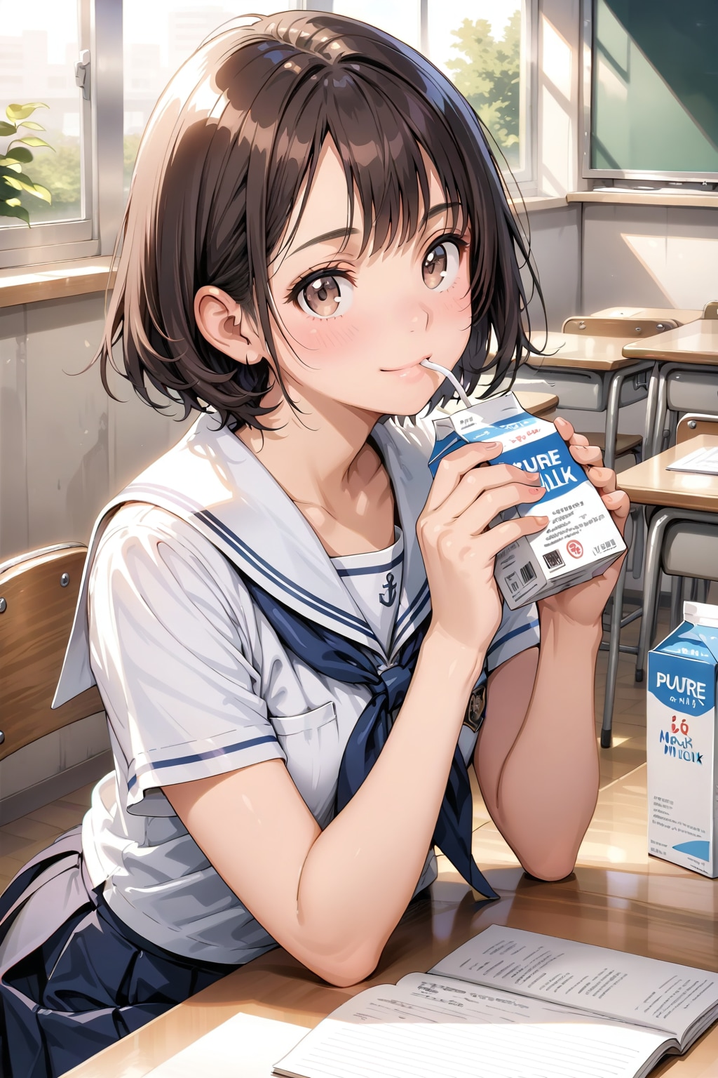 この牛乳は…９５点！