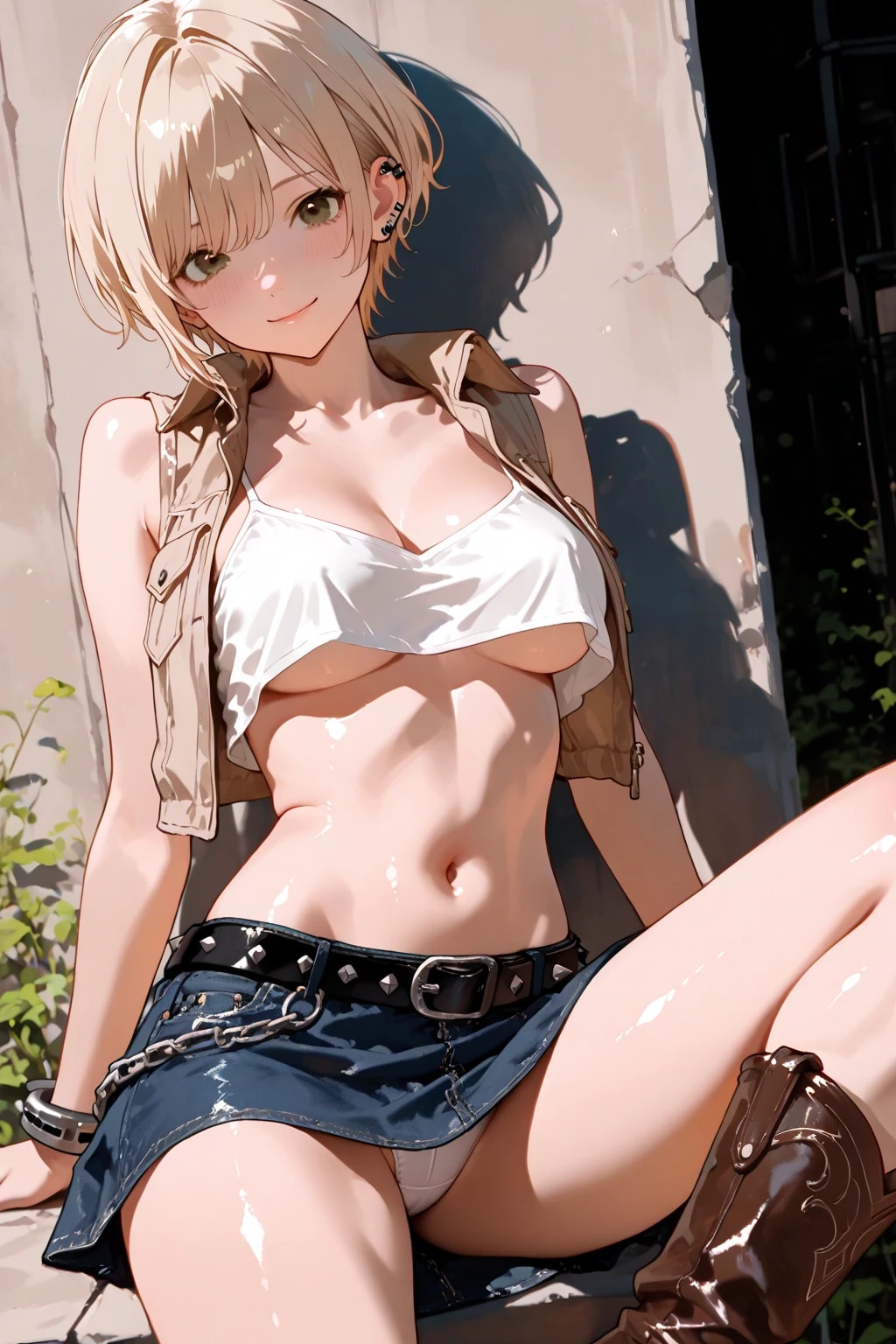 その他生成でパンツが見えてしまったウチの子