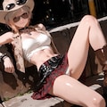 その他生成でパンツが見えてしまったウチの子 6枚目