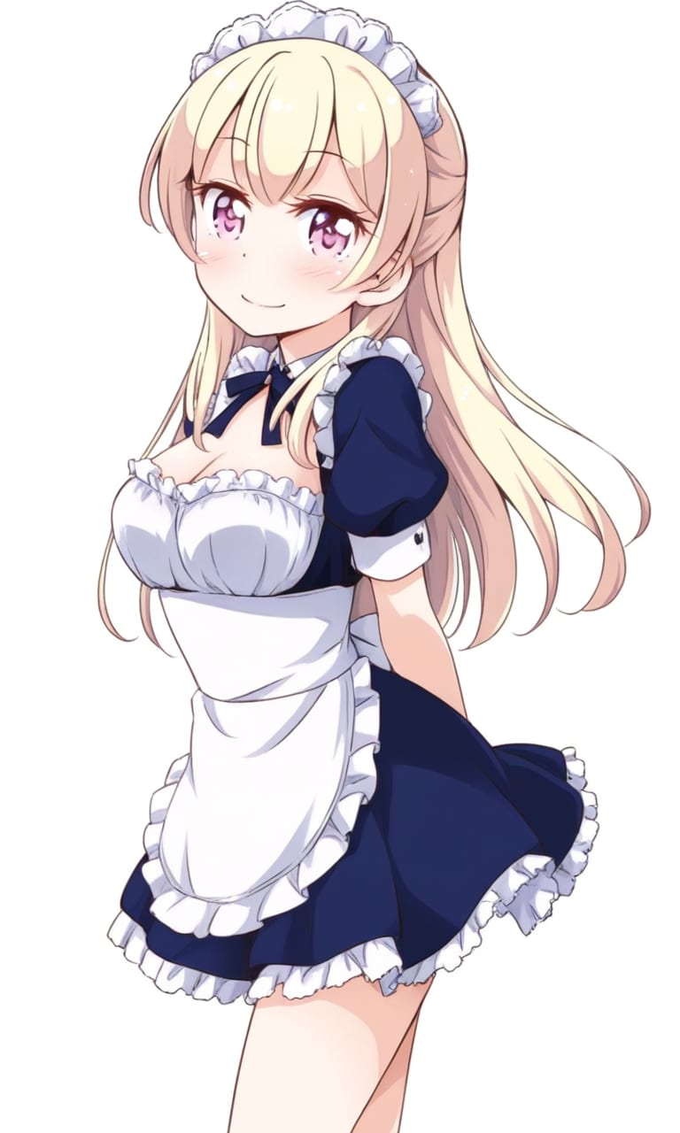 白鷺千聖 メイド | の人気AIイラスト・グラビア