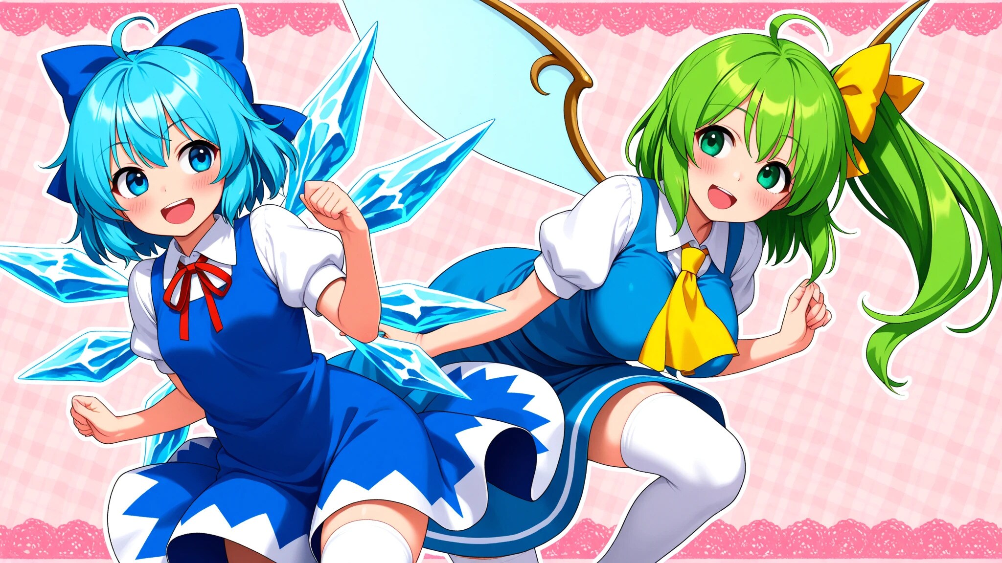 チルノと大妖精 | の人気AIイラスト・グラビア