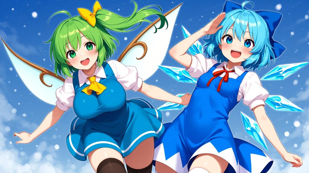 チルノと大妖精