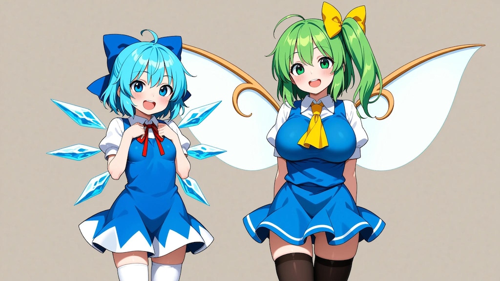 チルノと大妖精