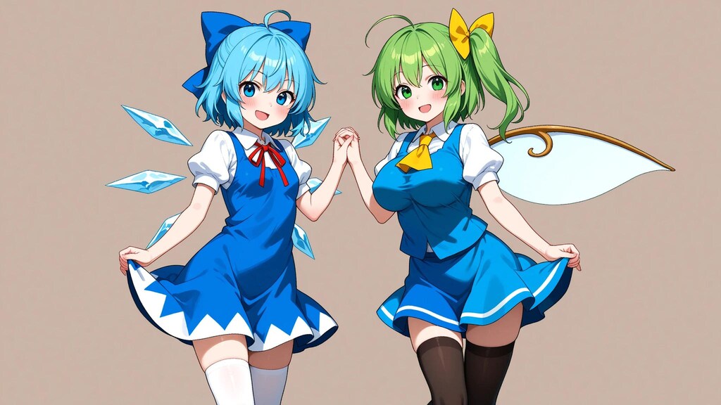 チルノと大妖精