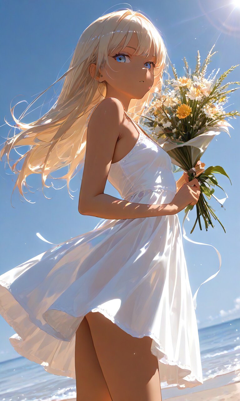 褐色金髪 | の人気AIイラスト・グラビア