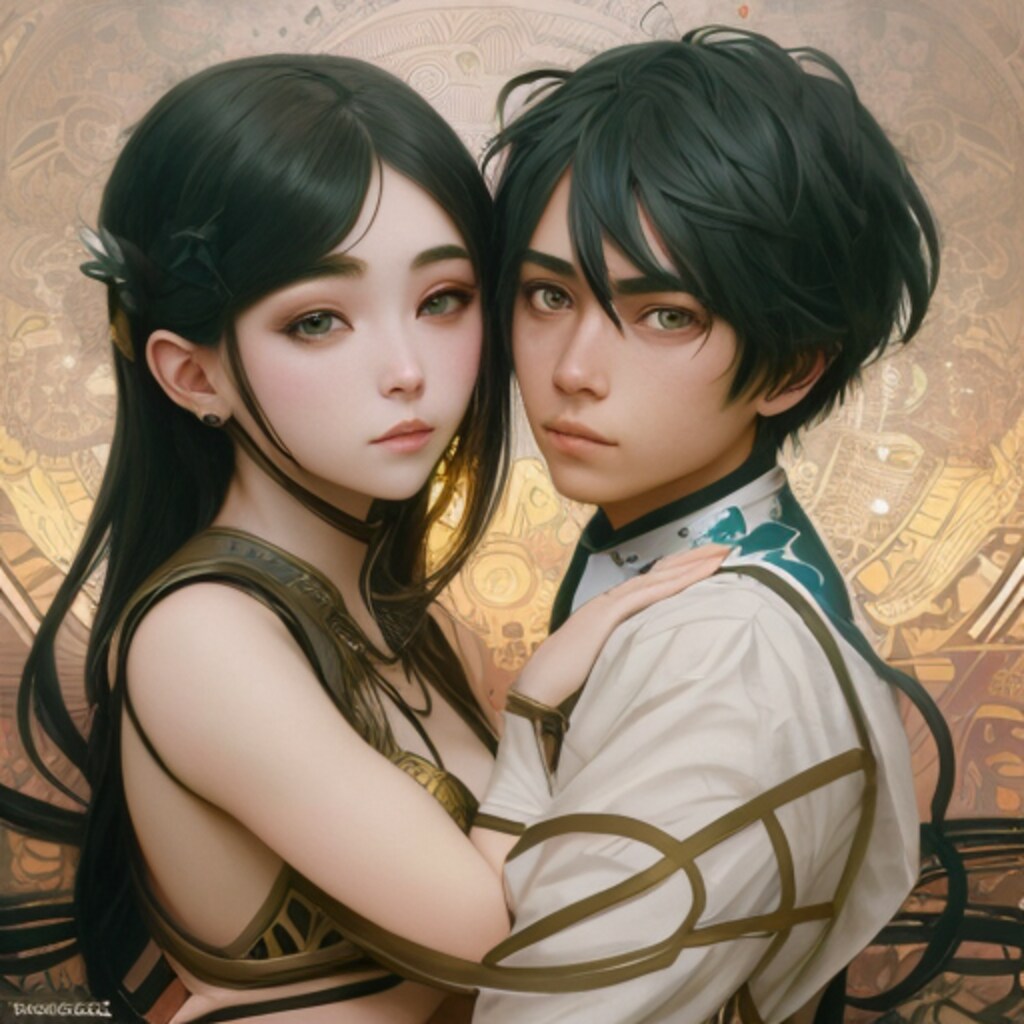 画像から線画から画像へ