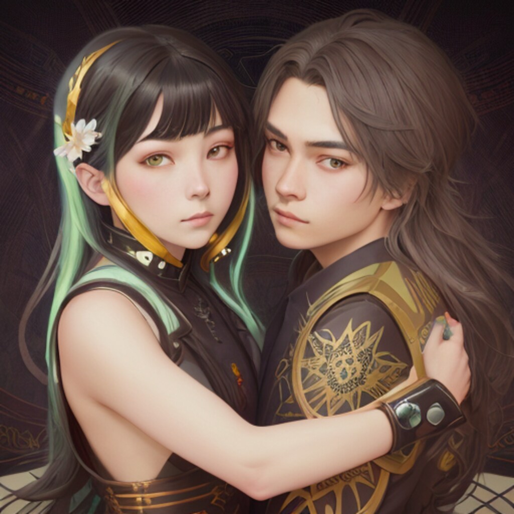 画像から線画から画像へ