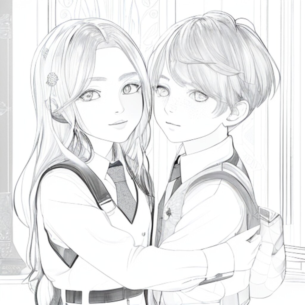 画像から線画から画像へ