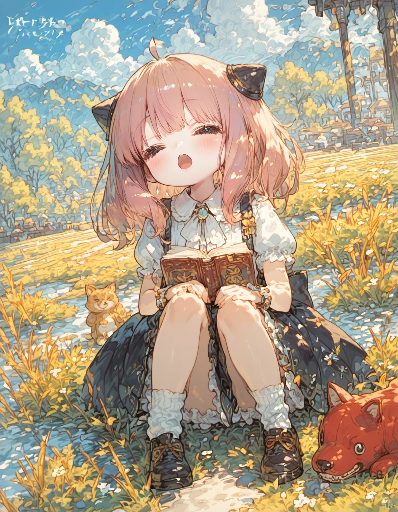 Tiny Tales Under the Summer Sky | の人気AIイラスト・グラビア