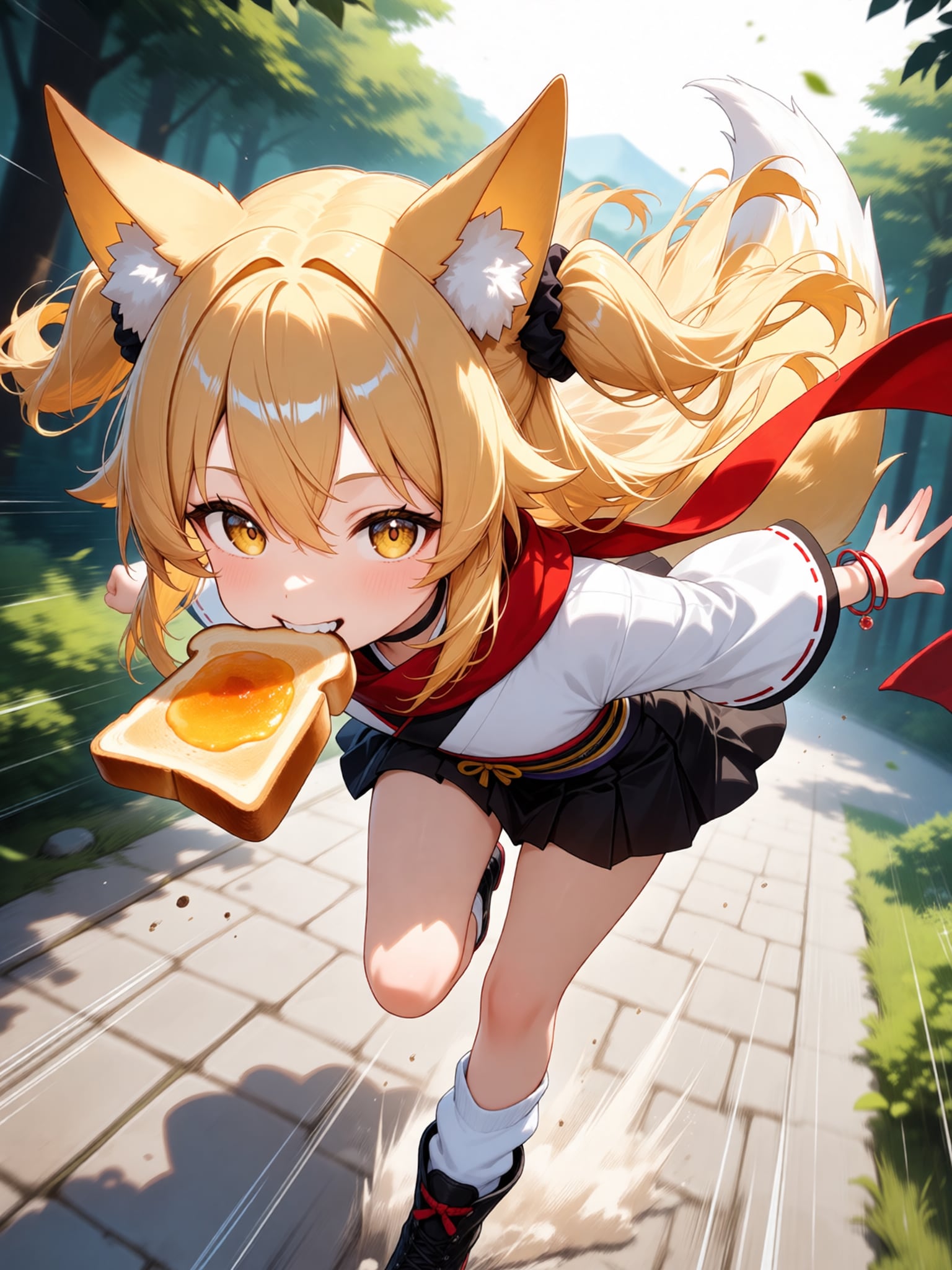 Animaでミラさんトーストランニング！✨