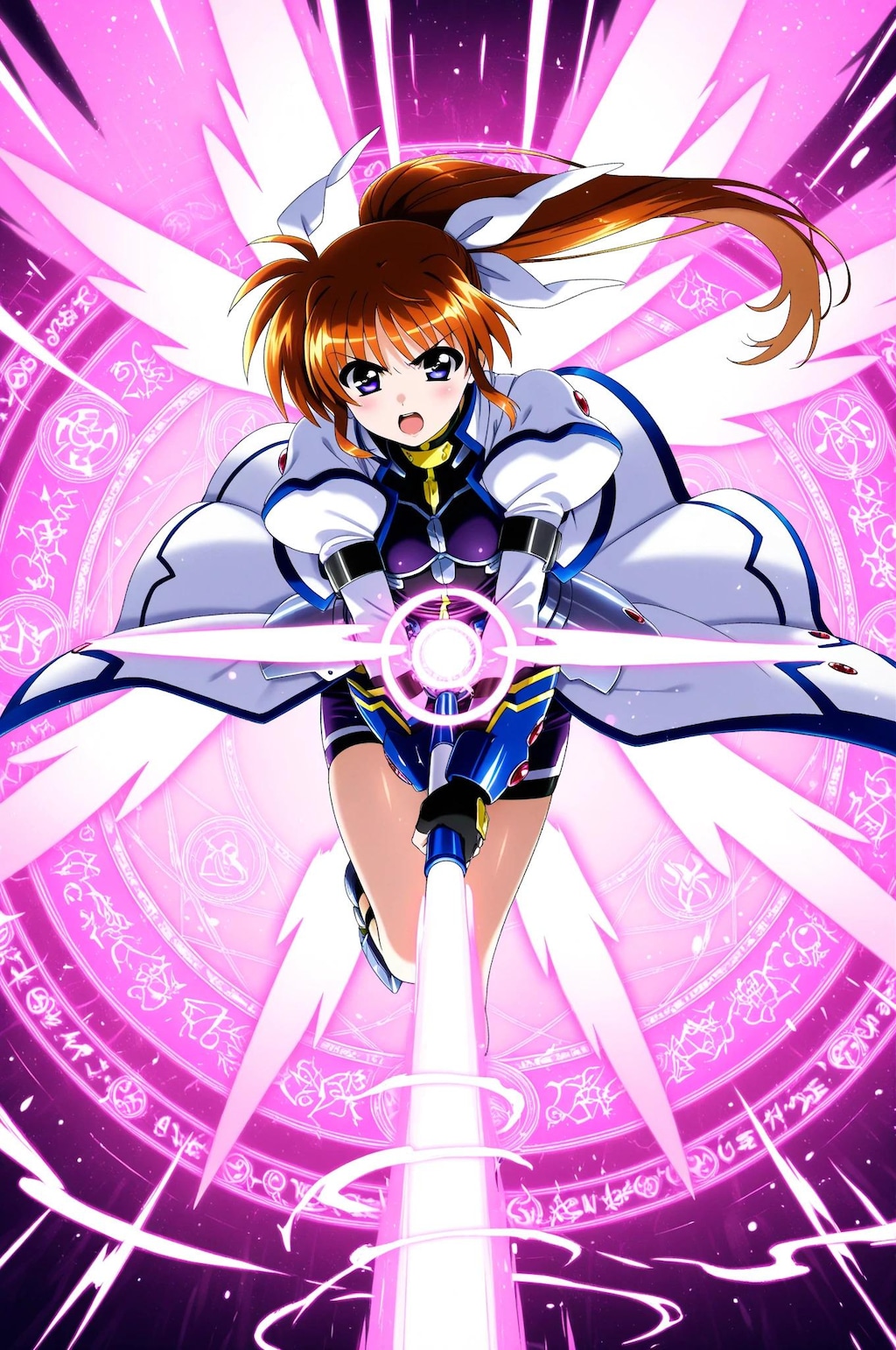 なのは➡　いくよ‼　全力全開の・・・