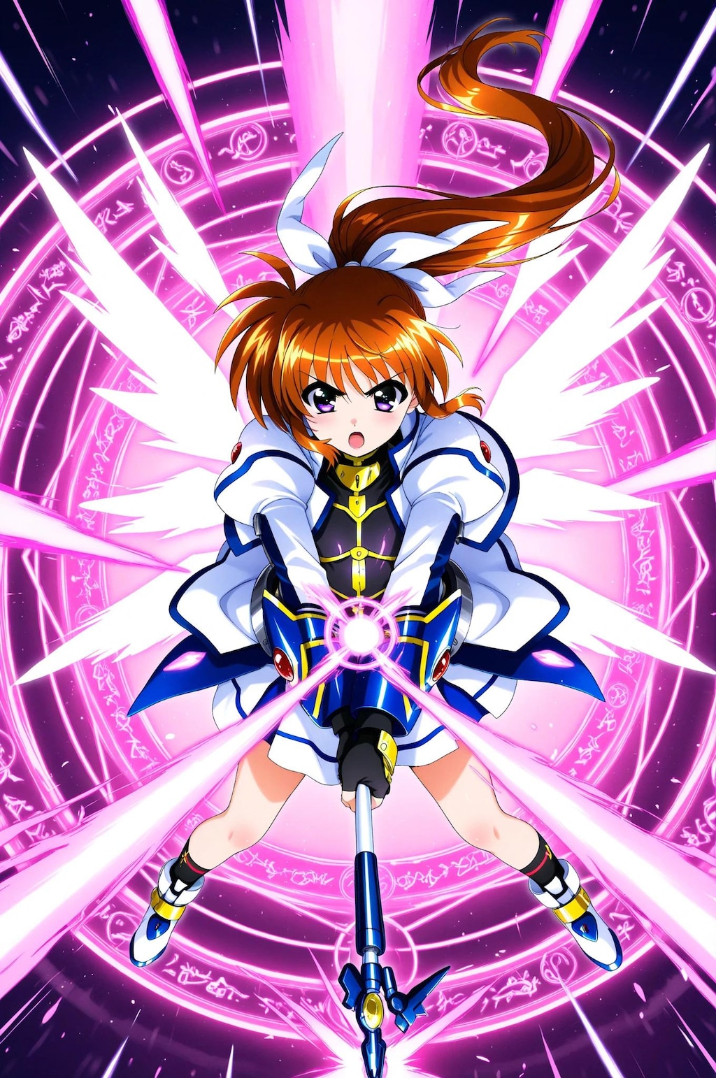 なのは➡　いくよ‼　全力全開の・・・