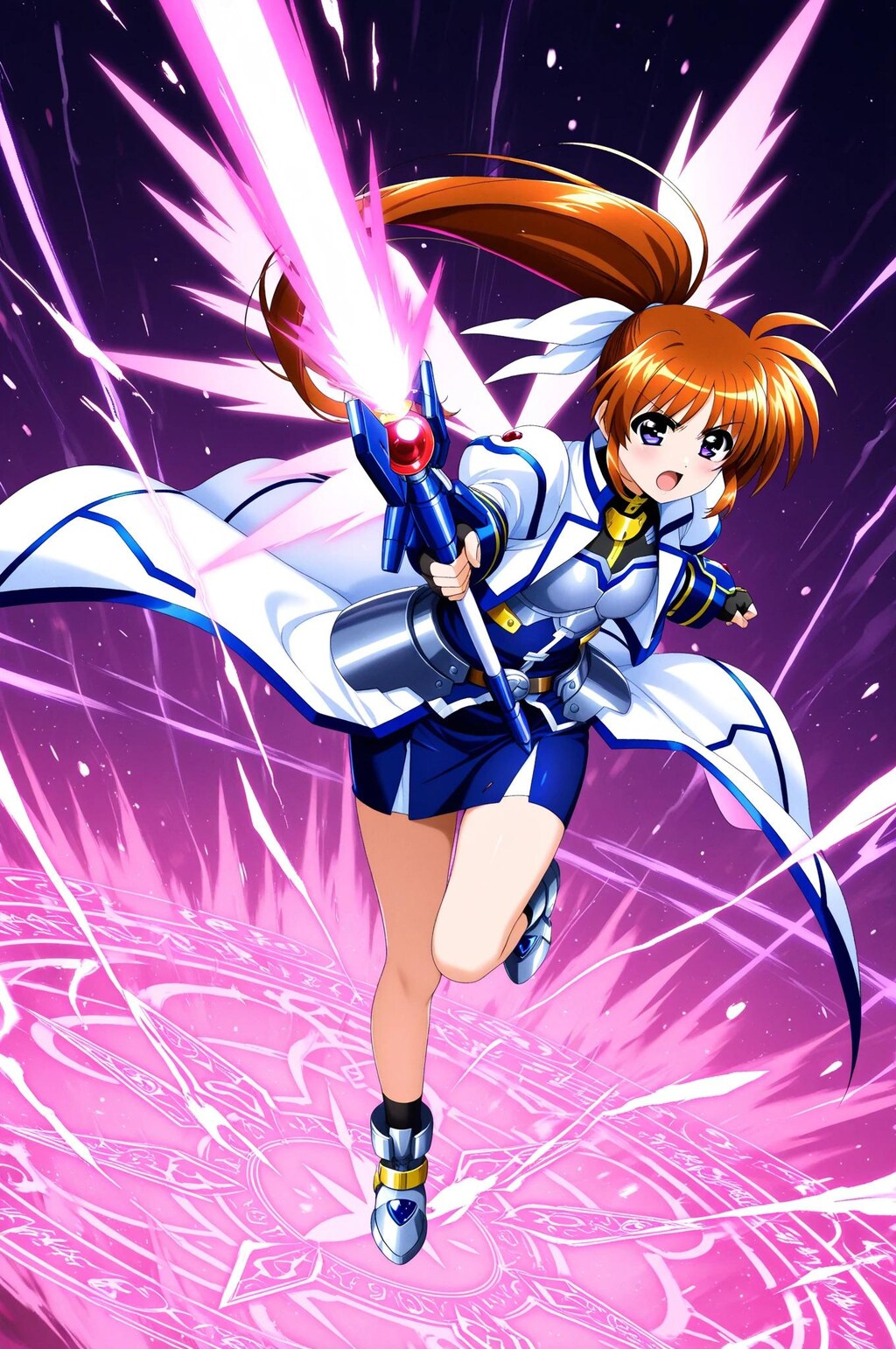 なのは➡　いくよ‼　全力全開の・・・