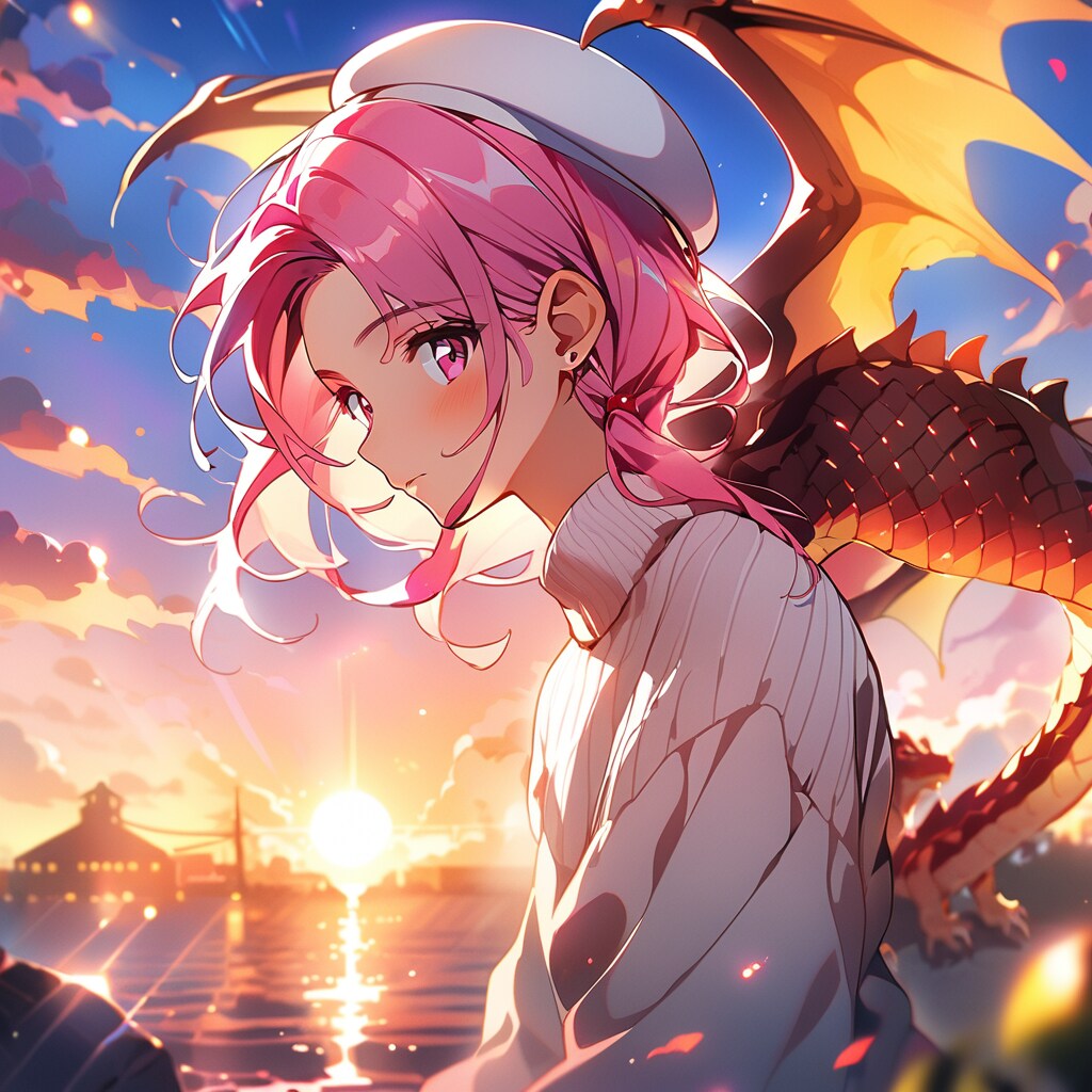 背中からドラゴン？ファッション