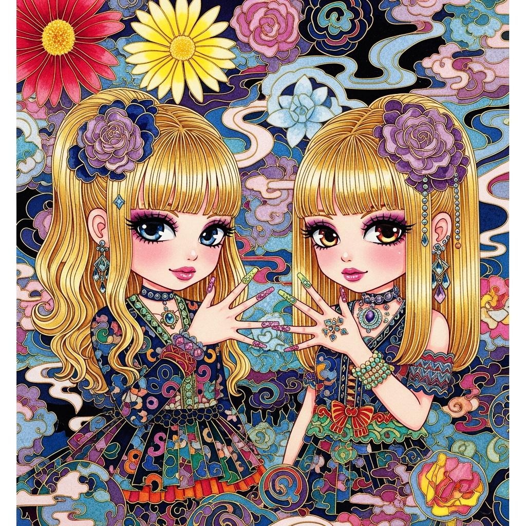 ギャル✕七宝焼