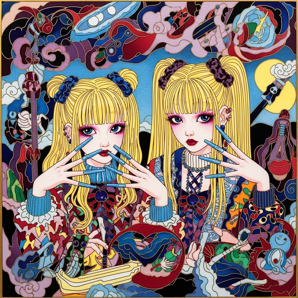 ギャル✕七宝焼