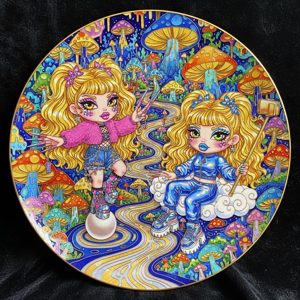 ギャル✕七宝焼