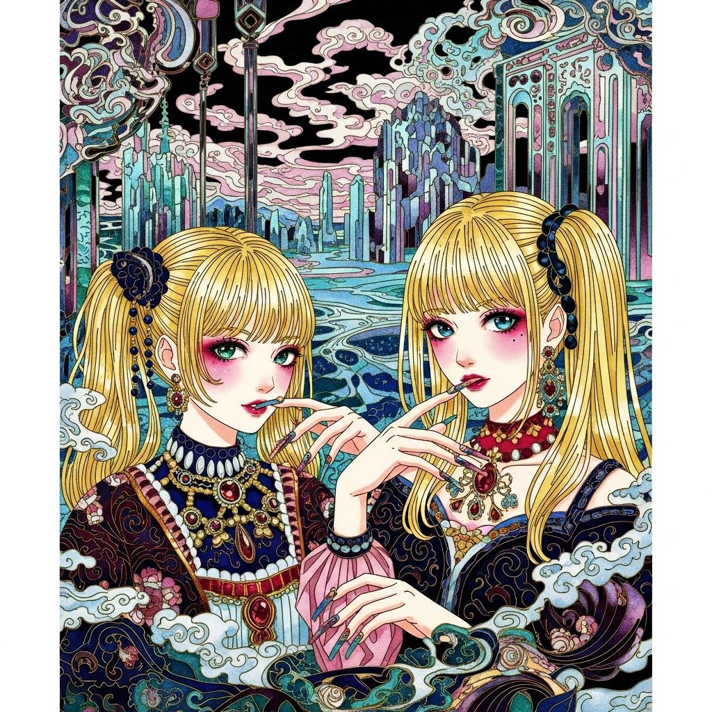 ギャル✕七宝焼