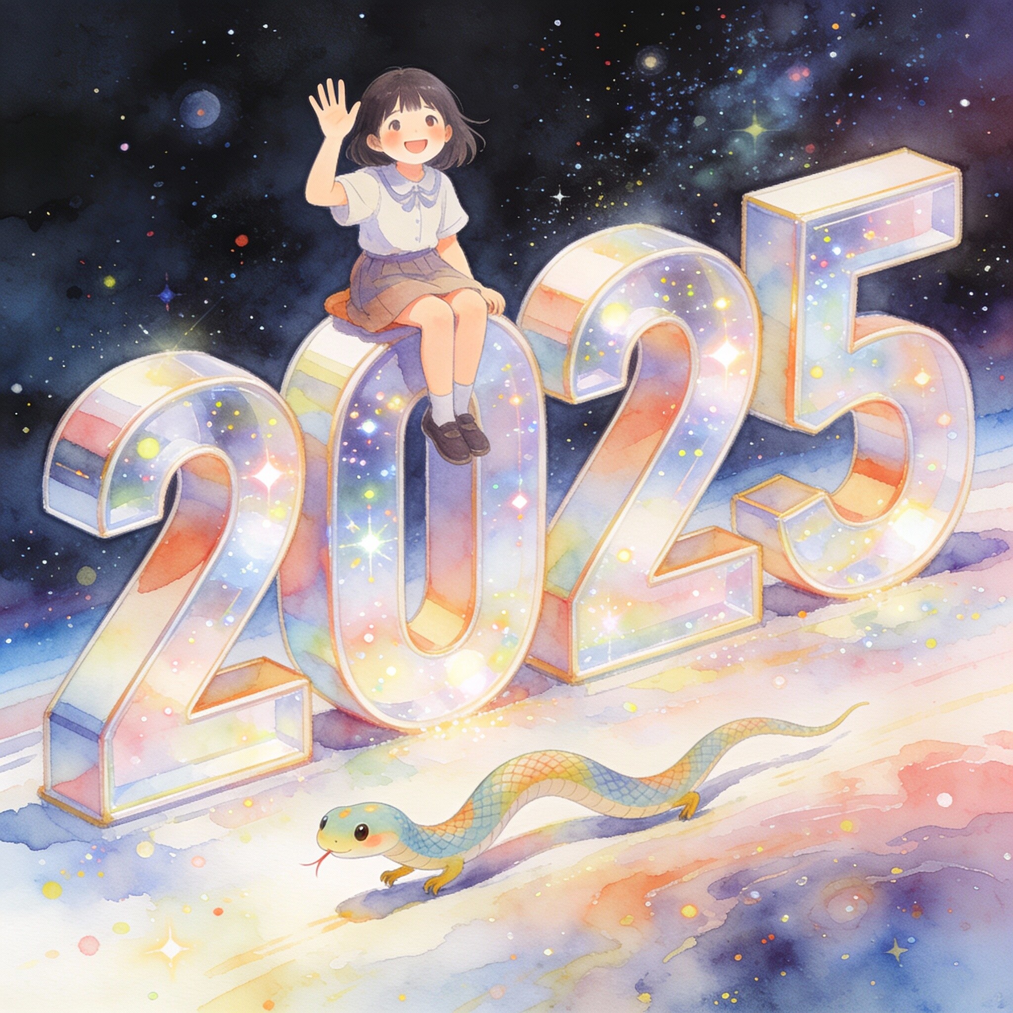 さよなら2025。皆様良いお年をお迎えください！ | の人気AIイラスト・グラビア