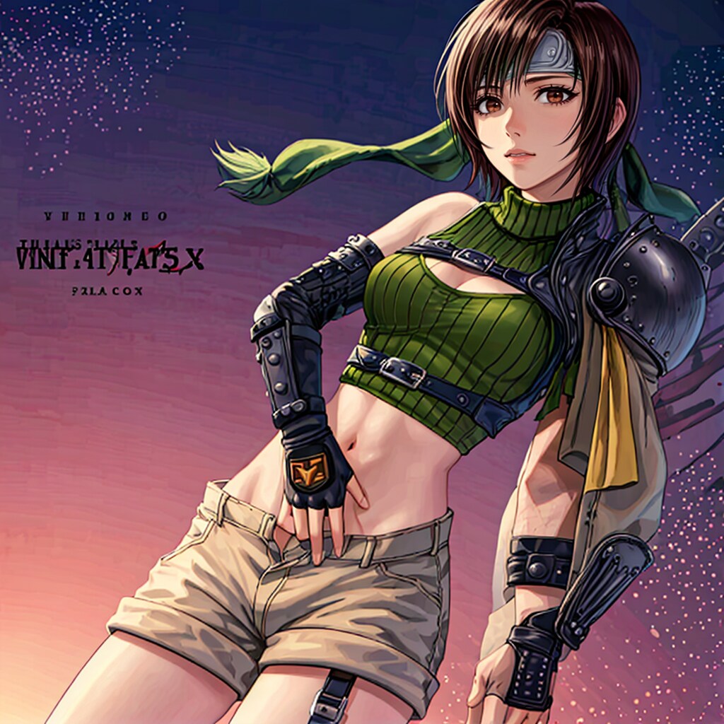 FF7のマテリアハンター「ユフィ・キサラギ」の戦い！武器を駆使した華麗なる戦術