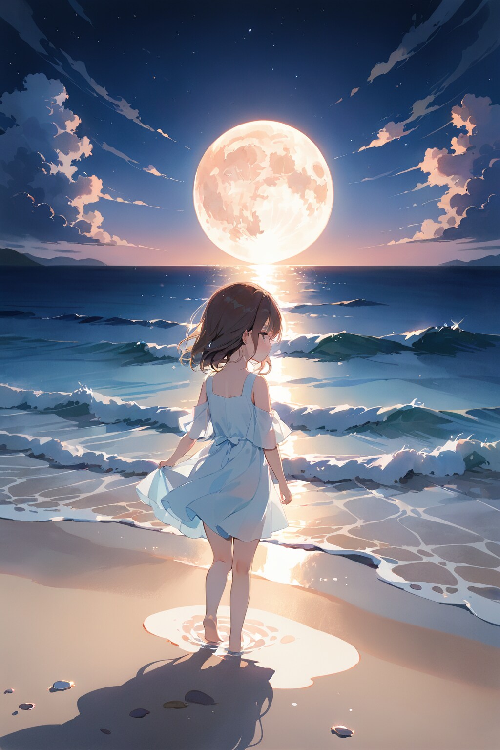 満月 | の人気AIイラスト・グラビア