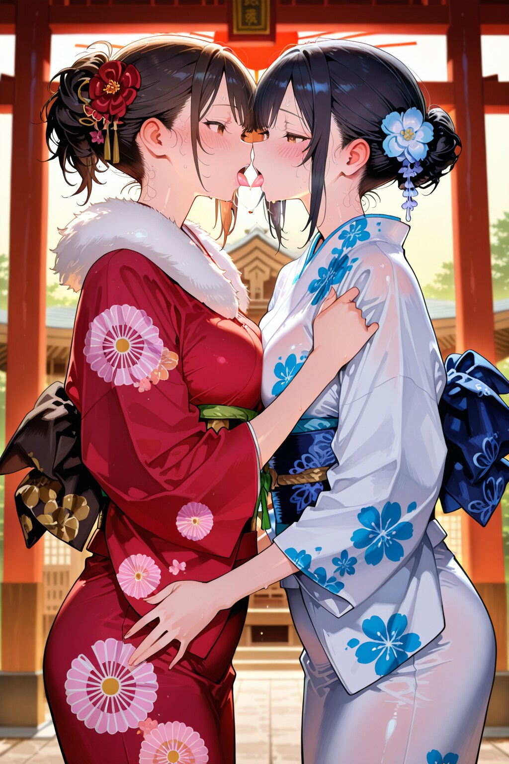貴女に初詣