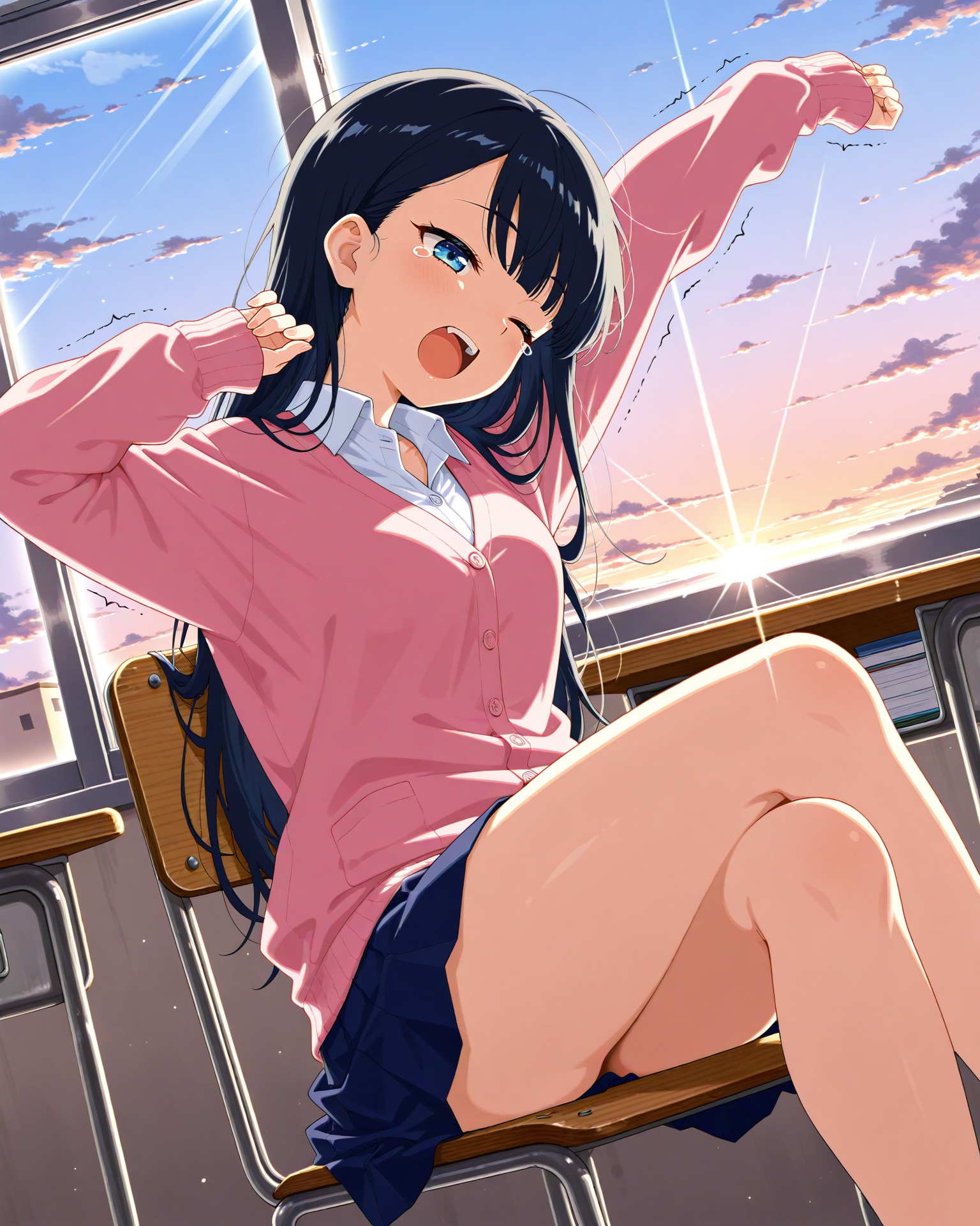 起きたら夕方に
