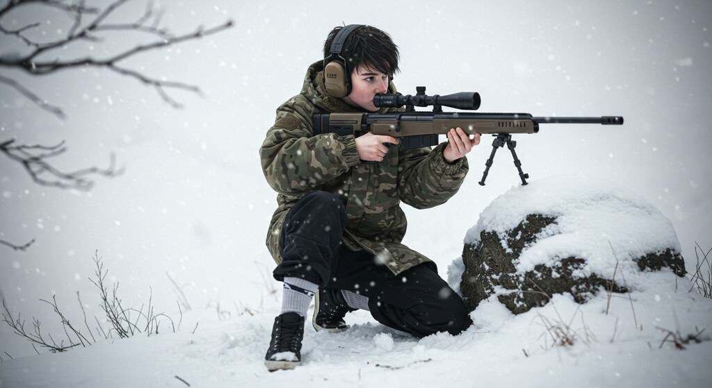 サバゲーみたいに見える