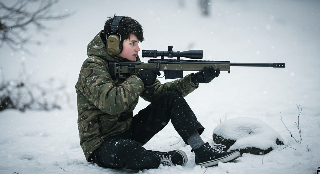 サバゲーみたいに見える