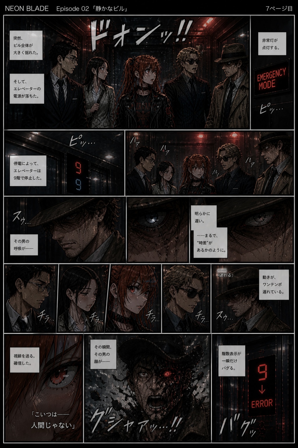 NEON BLADE Episode 02「静かなビル」
